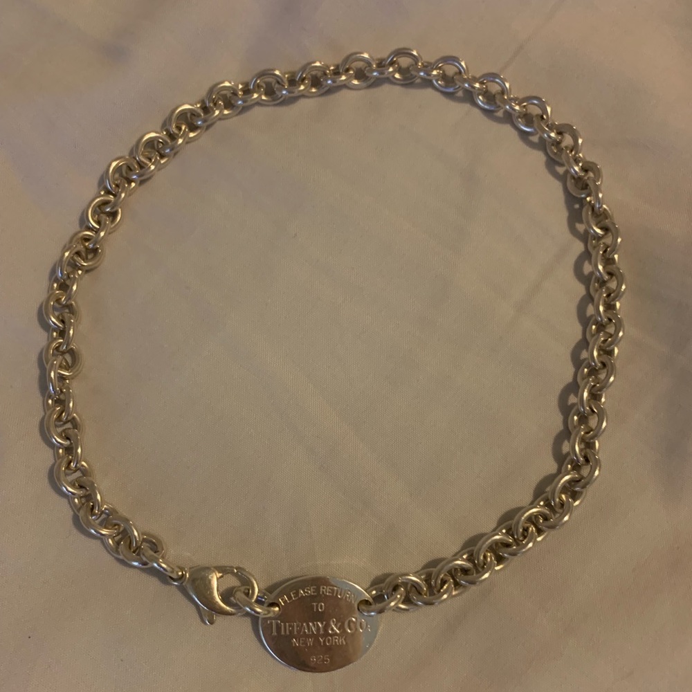 Return to Tiffany & Co. chain link 16” necklace